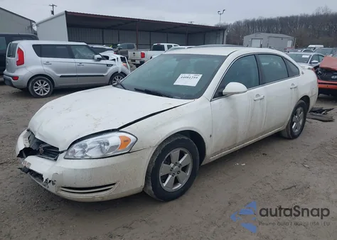2008 Chevrolet Impala Lt из США, поврежденный, VIN 2G1WT58K481321651